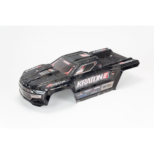 Arrma ARA409008 1/5 Painted Body Black KRATON 4X4 8S EXB