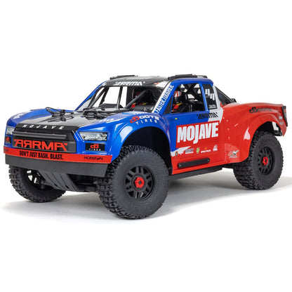 ARRMA ARA4404T2 1/8 Mojave 4S BLX 4X4 RTR Brushless Desert Truck Blue/Red