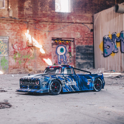 Arrma ARA7615V2T1 1/7 INFRACTION 6S BLX V2 All-Road Truck RTR, Blue