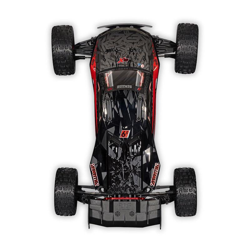 Arrma ARA7707V6T1 1/7 TALION 4X4 6S EXB BLX Brushless V6 Speed Truck RTR (BLACK)