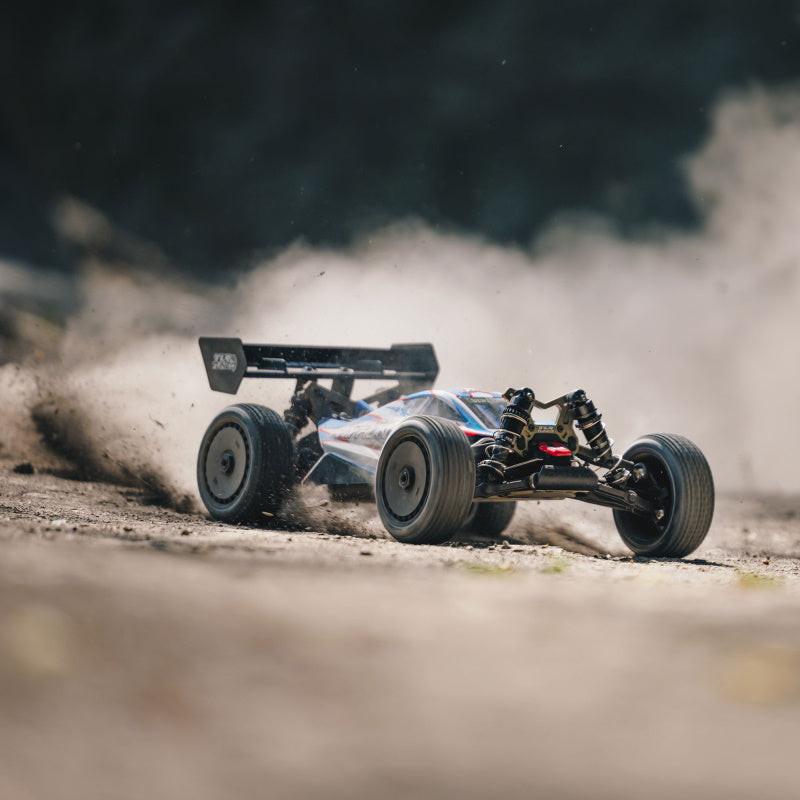 ARRMA ARA8406 TLR Tuned Typhon 1/8 Scale 4WD Buggy - Red/Blue