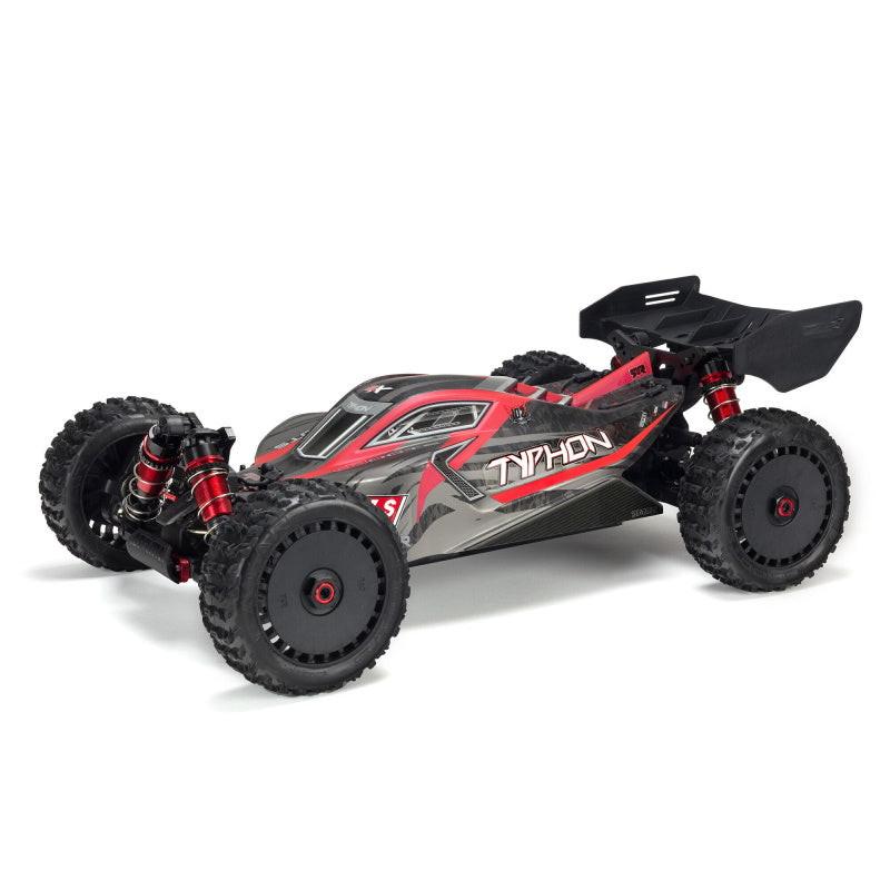 ARRMA ARA8606V5 1/8 Typhon 6S BLX 4x4 Brushless Buggy Black RTR