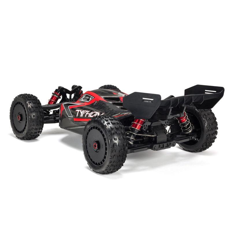 ARRMA ARA8606V5 1/8 Typhon 6S BLX 4x4 Brushless Buggy Black RTR