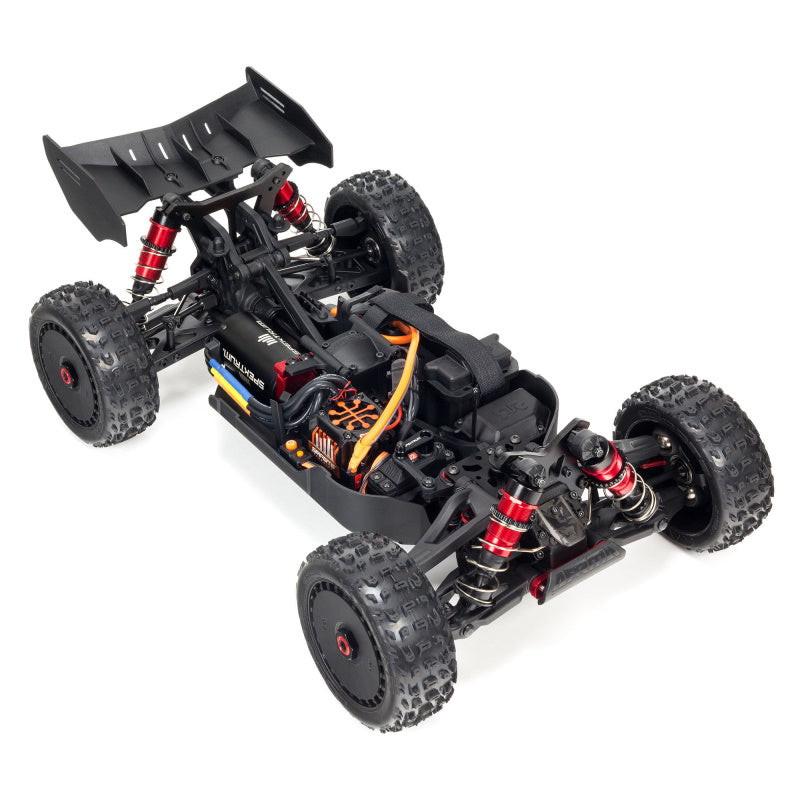 ARRMA ARA8606V5 1/8 Typhon 6S BLX 4x4 Brushless Buggy Black RTR