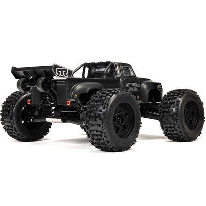 ARRMA - ARA8611V6T2 1/8 NOTORIOUS 6S V6 4X4 BLX Brushless Stunt Truck RTR, Black