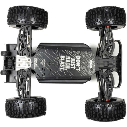 ARRMA - ARA8611V6T2 1/8 NOTORIOUS 6S V6 4X4 BLX Brushless Stunt Truck RTR, Black