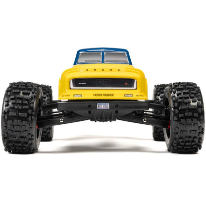 ARRMA - ARA8611V6T2 1/8 NOTORIOUS 6S V6 4X4 BLX Brushless Stunt Truck RTR, Blue