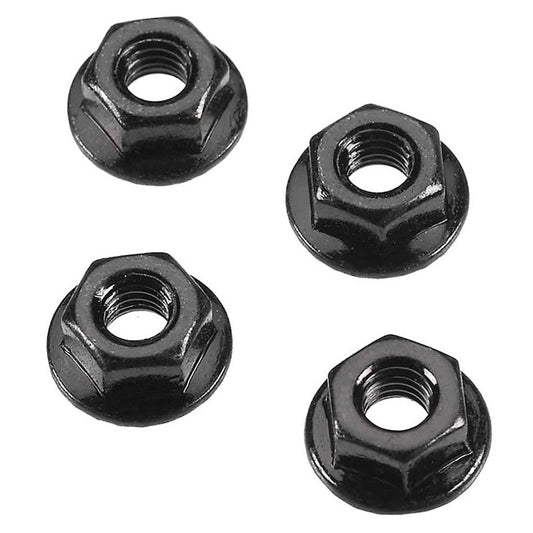 Arrma ARA708003 Serrated 4mm Flange Wheel Nut (4)