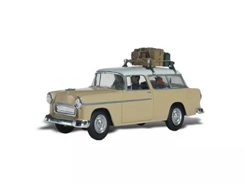 Woodland Scenics AS5325 N Family Vacation  Train Figure / Vehicle AutoScenes