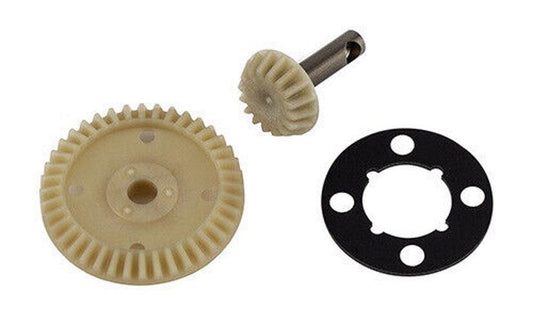 Team Associated ASC92318 FT Ring & Pinion Molded Gear Set B74.2 B74.2d