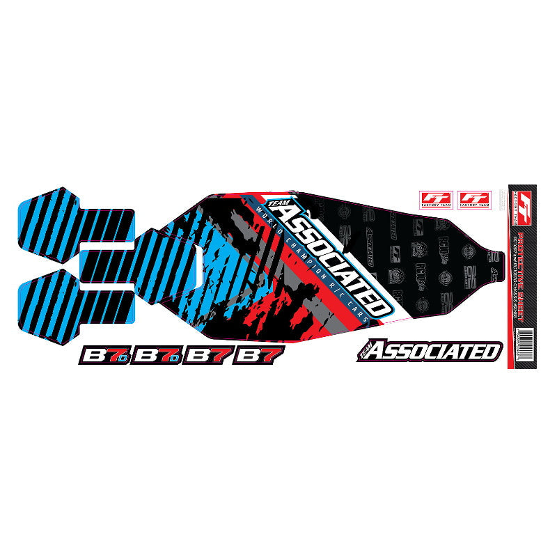 Team Associated ASC92488 RC10B7 Chassis Protective Sheet (1)