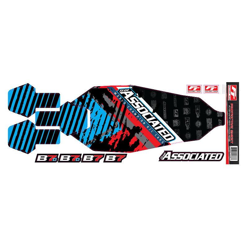 Team Associated ASC92488 RC10B7 Chassis Protective Sheet (1)