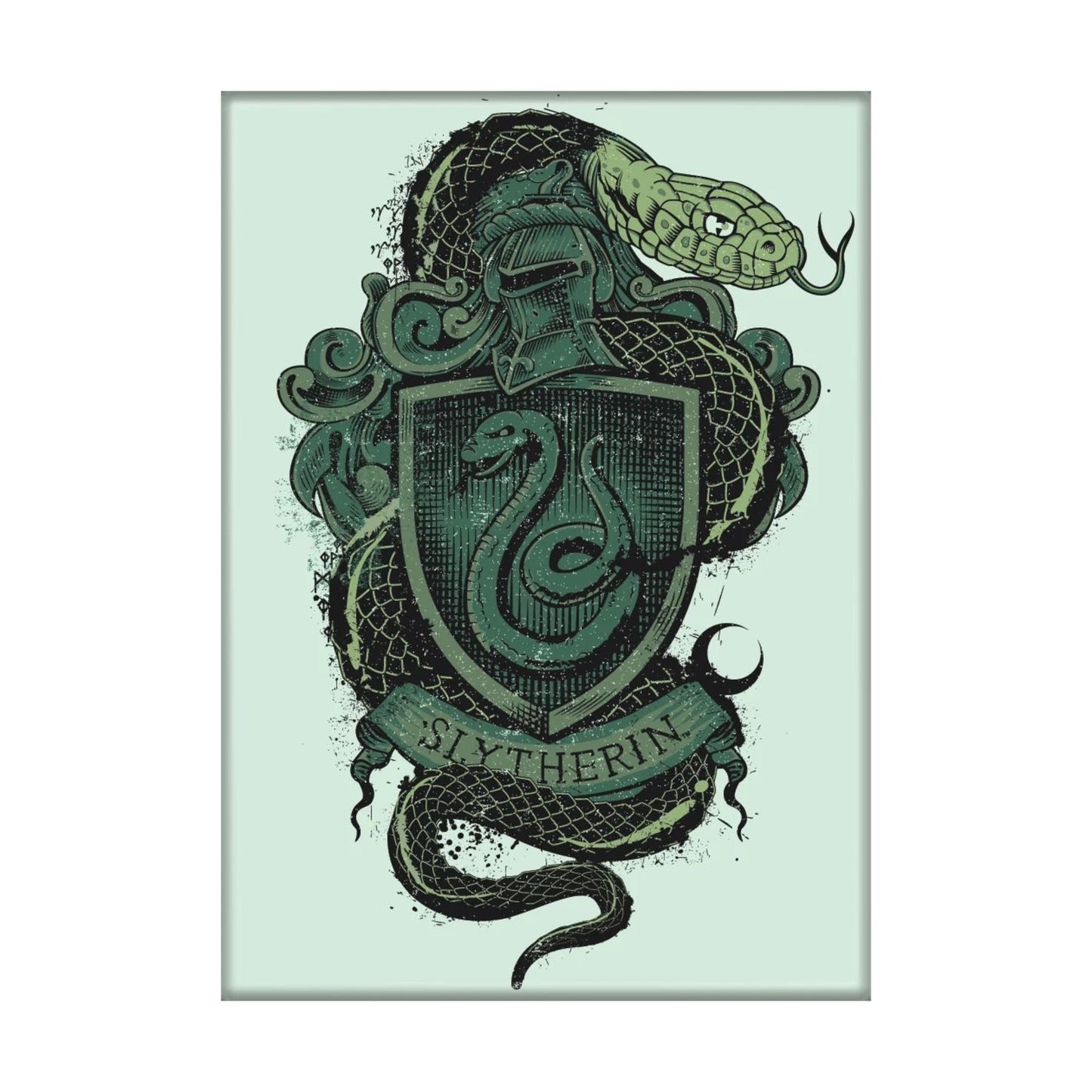 Harry Potter: Slytherin Crest Magnet - Alternate