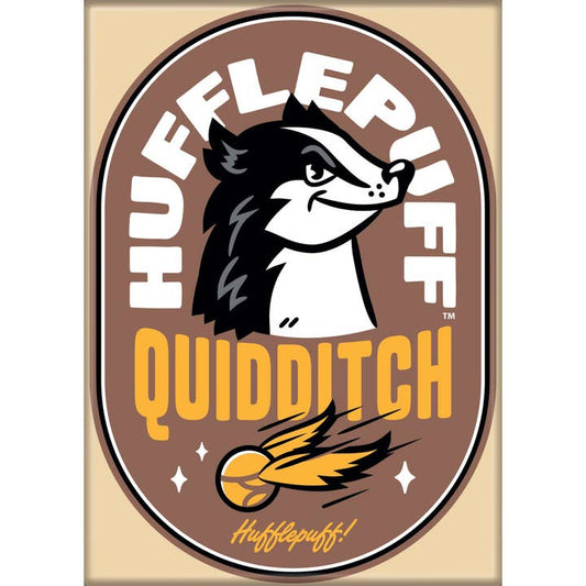 Harry Potter: Hufflepuff Quidditch Stamp Magnet