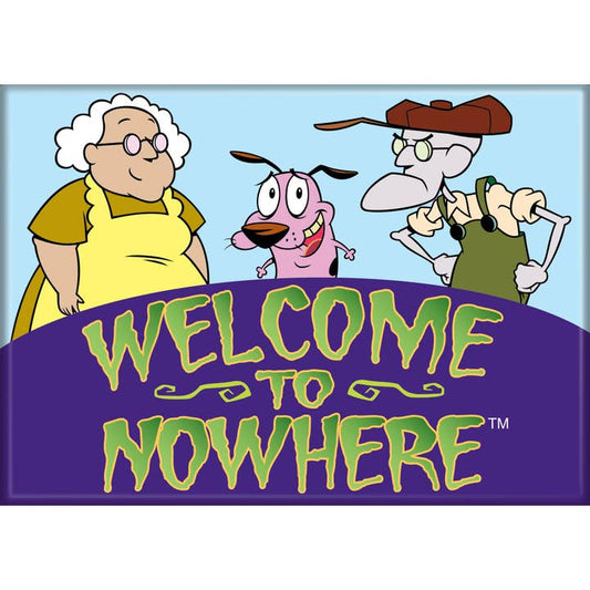 Courage the Cowardly Dog: Welcome To Nowhere Magnet