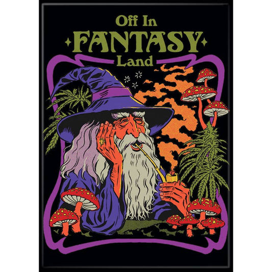 Steven Rhodes: Off in Fantasy Land Magnet