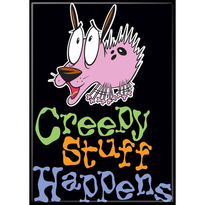Courage the Cowardly Dog: Creepy Stuff Happens Magnet