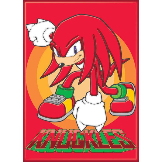 Sonic the Hedgehog: Knuckles On Red Magnet