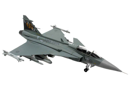 Saab JAS 39A Gripen Fighter Aircraft "17 Wing 60th Anniversary Livery Ronneby Air Show" (2004) Swedish Air Force 1/72 Diecast Model Airplane by Aviation 72