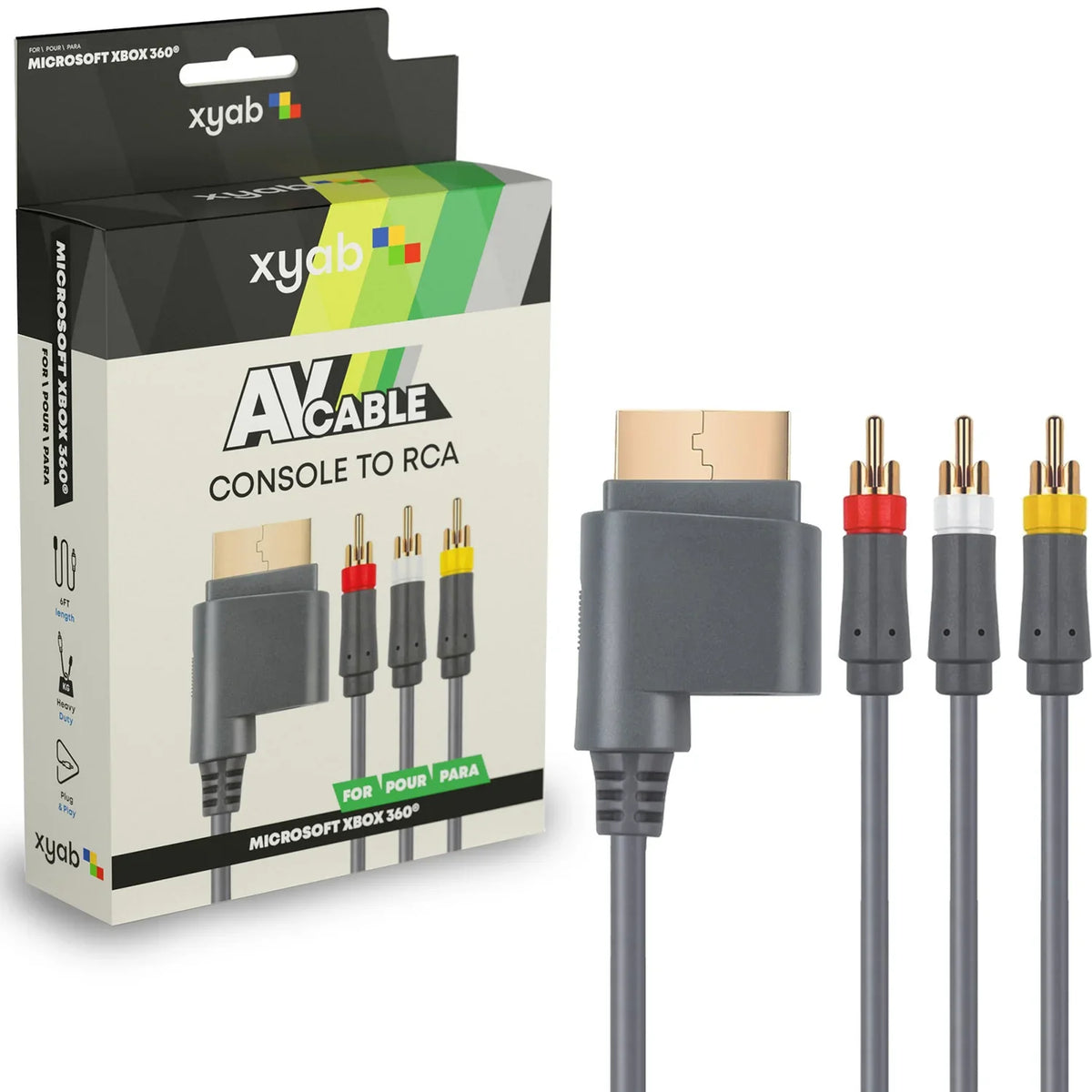 AV Composite Cable - Xbox 360