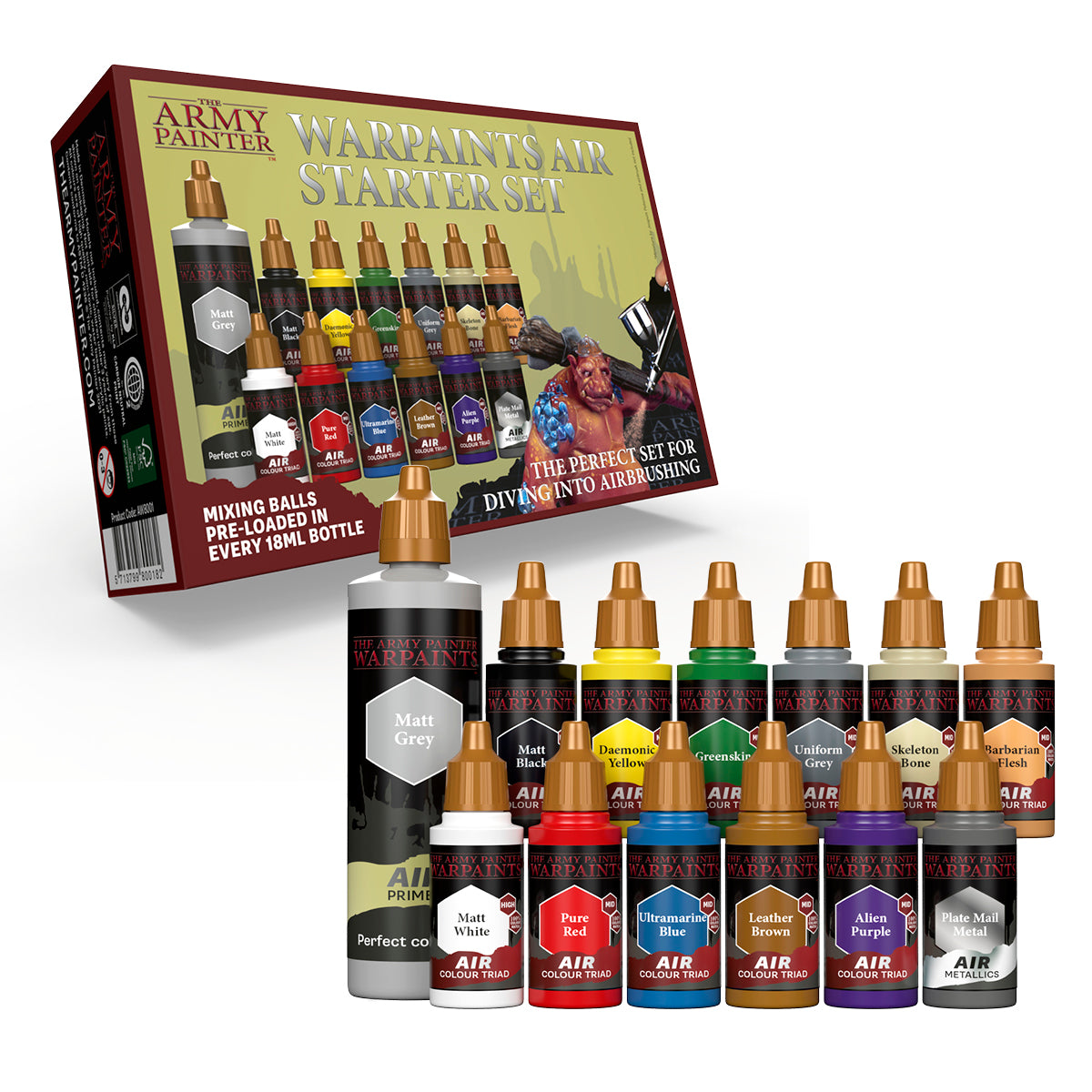 Army Painter Warpaints: Air Starter Set