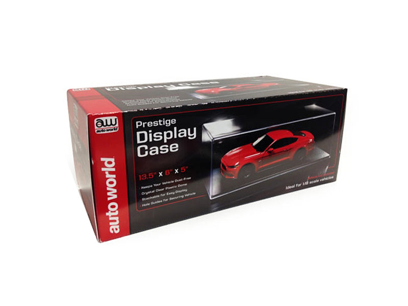 Prestige Collectible Display Show Case for 1/24-1/18 Scale Model Cars by Auto World  free shipping USA