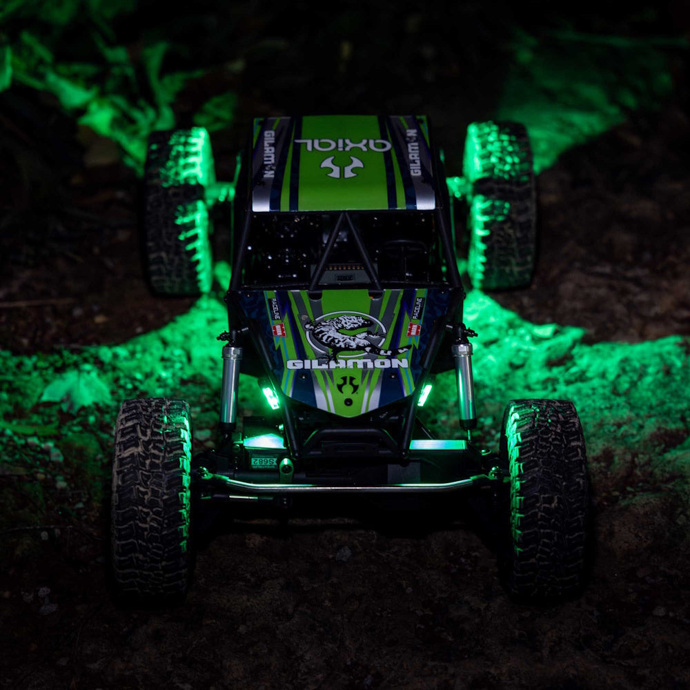 Axial 1207T1 1/8 AXP8 Gilamon 2.2 4X4 RTR Brushed Trail Buggy, Green
