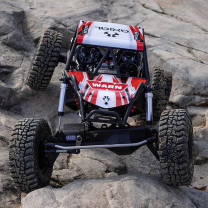 Axial 1207T2 1/8 AXP8 Gilamon 2.2 4X4 RTR Brushed Trail Buggy, Red