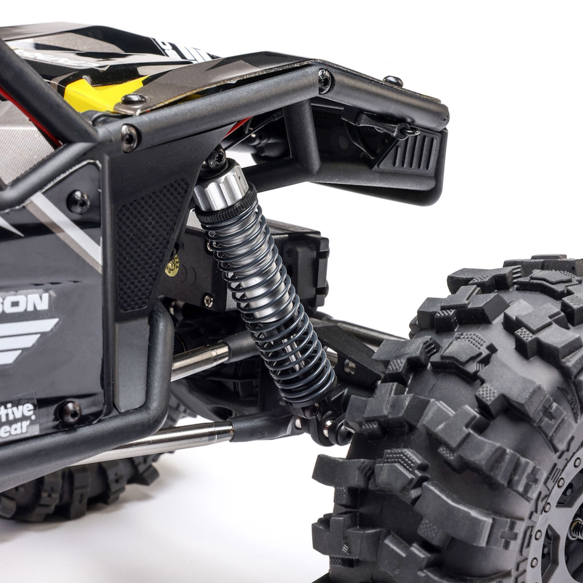 Axial AXI-1543T2 1/10 UTB10 Capra 1.9 4WS 4X4 RTR Brushed Rock Crawler, Yellow