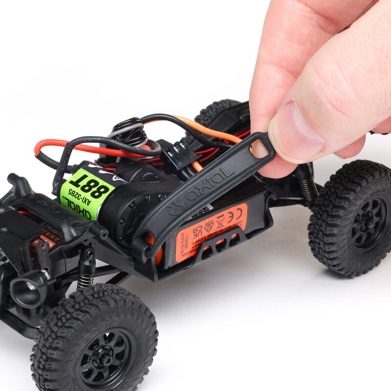 Axial SCX30 Jeep Wrangler JLU White 1/30 4WD Mini Crawler RTR Radio 2261T2