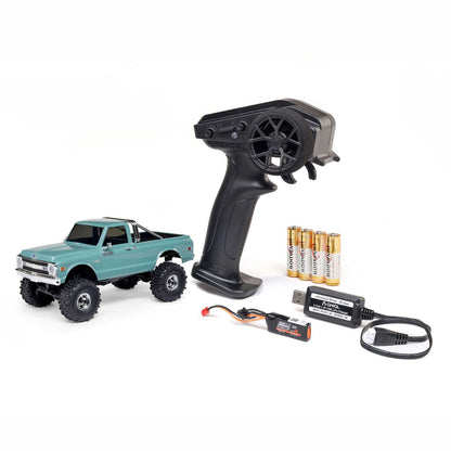 Axial 1/30 SCX30 Chevrolet K10 4X4 RTR Brushed Rock Crawler w/ Battery & Charger