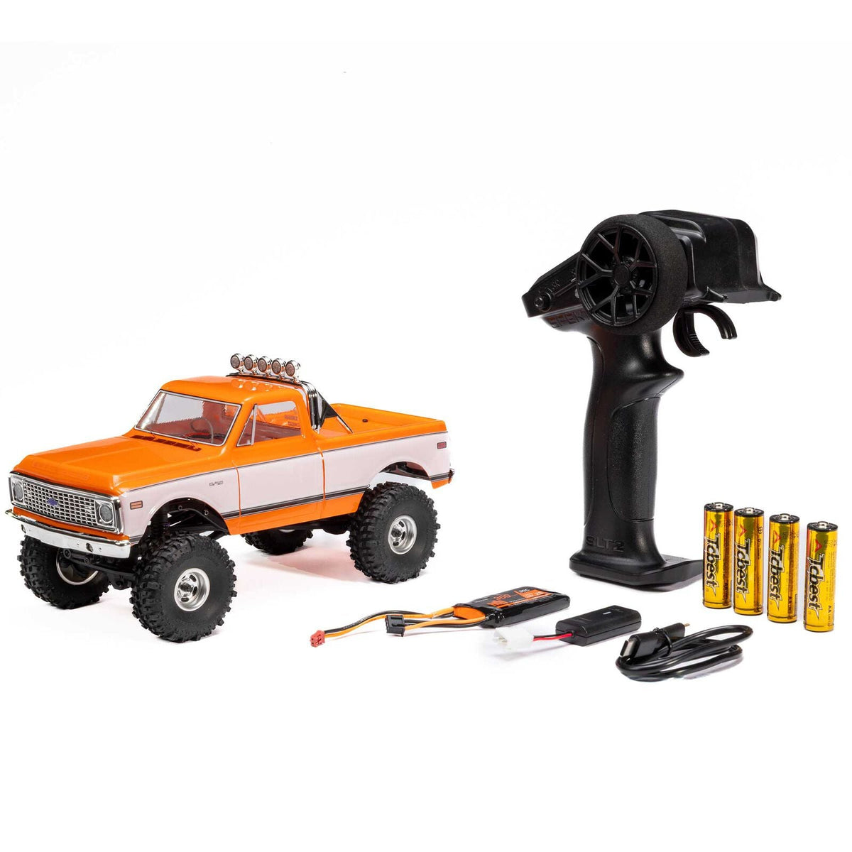 Axial 1/24 SCX24 1967-1972 Chevrolet C10 4WD RTR Brushed Rock Crawler w/ Battery & Charger