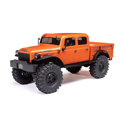 Axial 1/24 SCX24 Dodge Power Wagon 4X4 RTR Brushed Rock Crawler w/ Battery & Charger