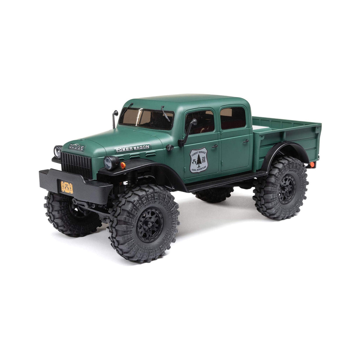 Axial 1/24 SCX24 Dodge Power Wagon 4X4 RTR Brushed Rock Crawler w/ Battery & Charger