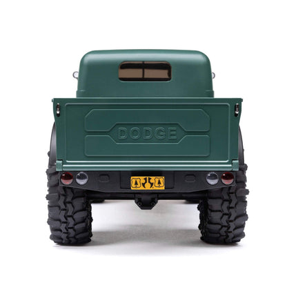 Axial SCX24 40's 4DR Dodge Power Wagon 1/24, 4 Wheel Drive-RTR - Green
