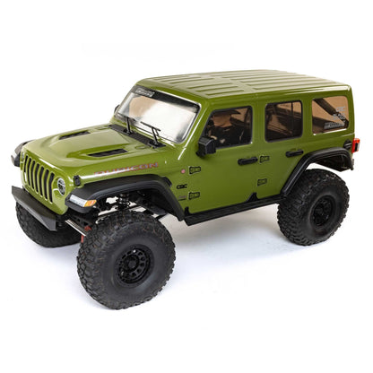 Axial AXI05000T1 1/6 SCX6 Jeep JLU Wrangler 4WD Rock Crawler RTR Green