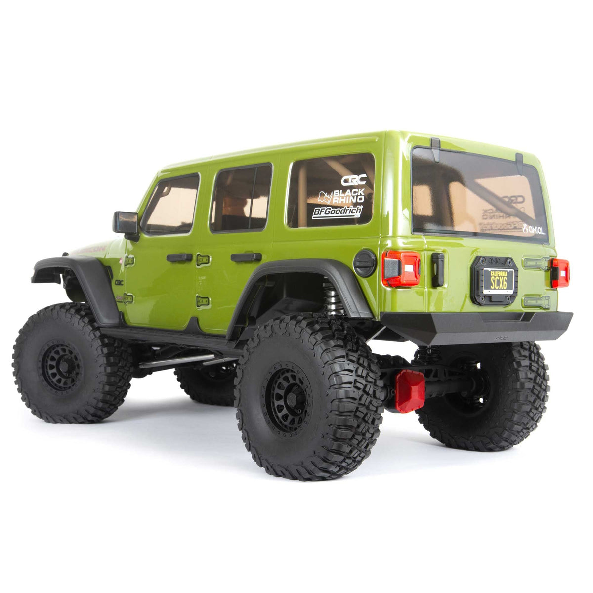 Axial AXI05000T1 1/6 SCX6 Jeep JLU Wrangler 4WD Rock Crawler RTR Green