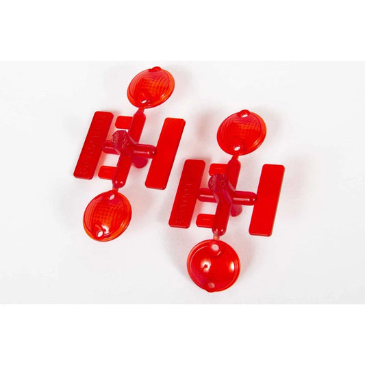 Axial AXI230013 Tail Light Lens Red (2Pieces) UMG10 SCX10 II