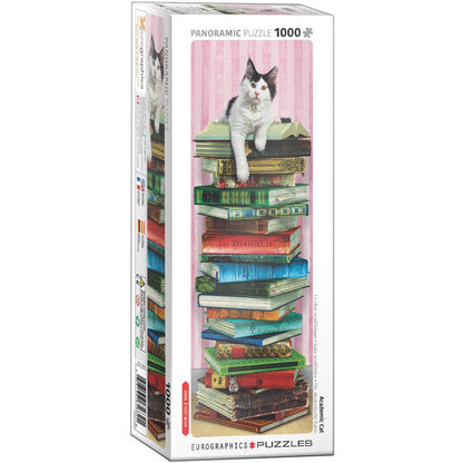 Academic Cat 1000 Piece Panoramic Jigsaw Puzzle Eurographics