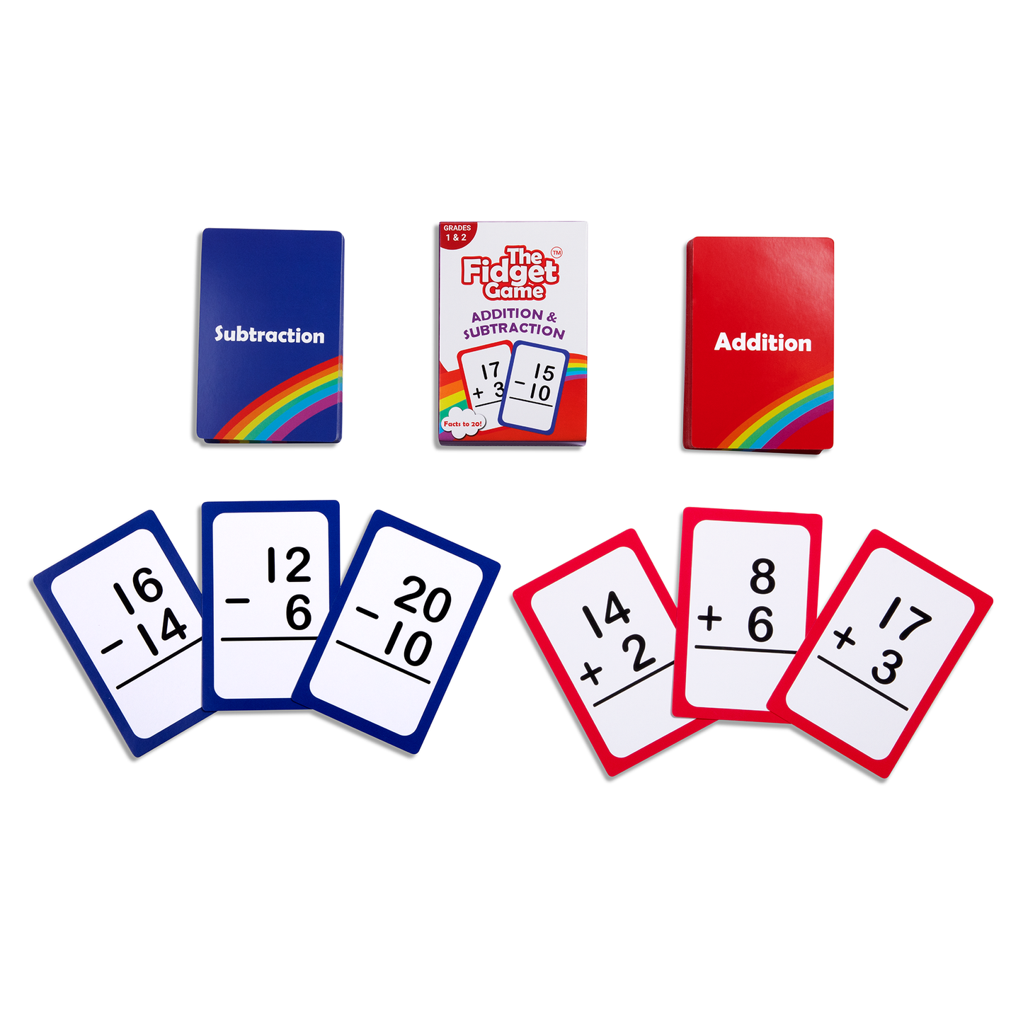 Grade 1 & 2 Addition & Subtraction Card Pack