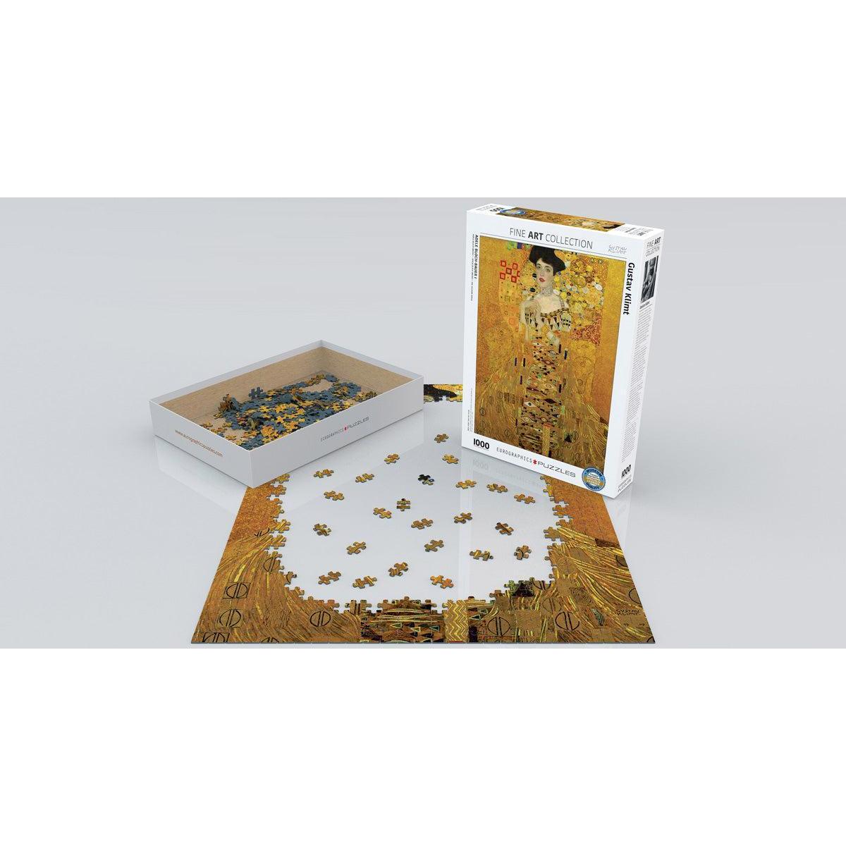 Adele Bloch-Bauer I by Gustav Klimt 1000 Piece Jigsaw Puzzle Eurographics