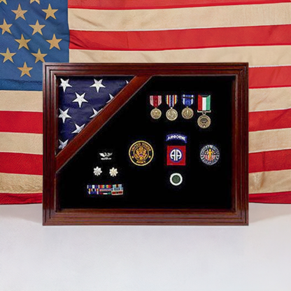 Capitol Flag and Accolades Display Case