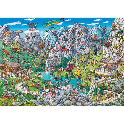 Alpine Fun 1000 Piece Jigsaw Puzzle Heye