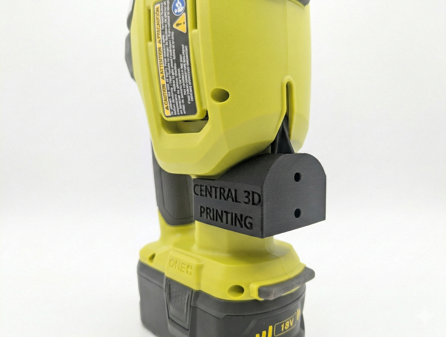 C3DP Ryobi 18v Volt Hand Vac Vacuum Wall Mount Holder