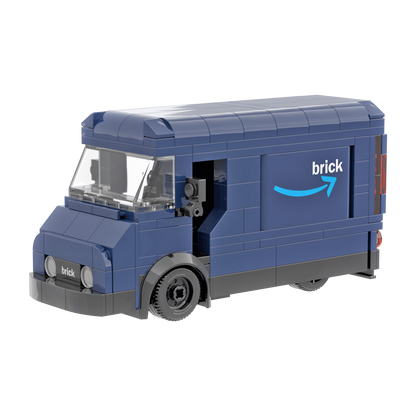 Amazing Delivery Van - Truck - Custom Printed Set - Made Using LEGO® Parts