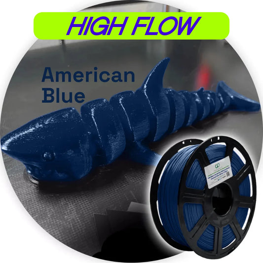 American Blue: Recycled PET-G