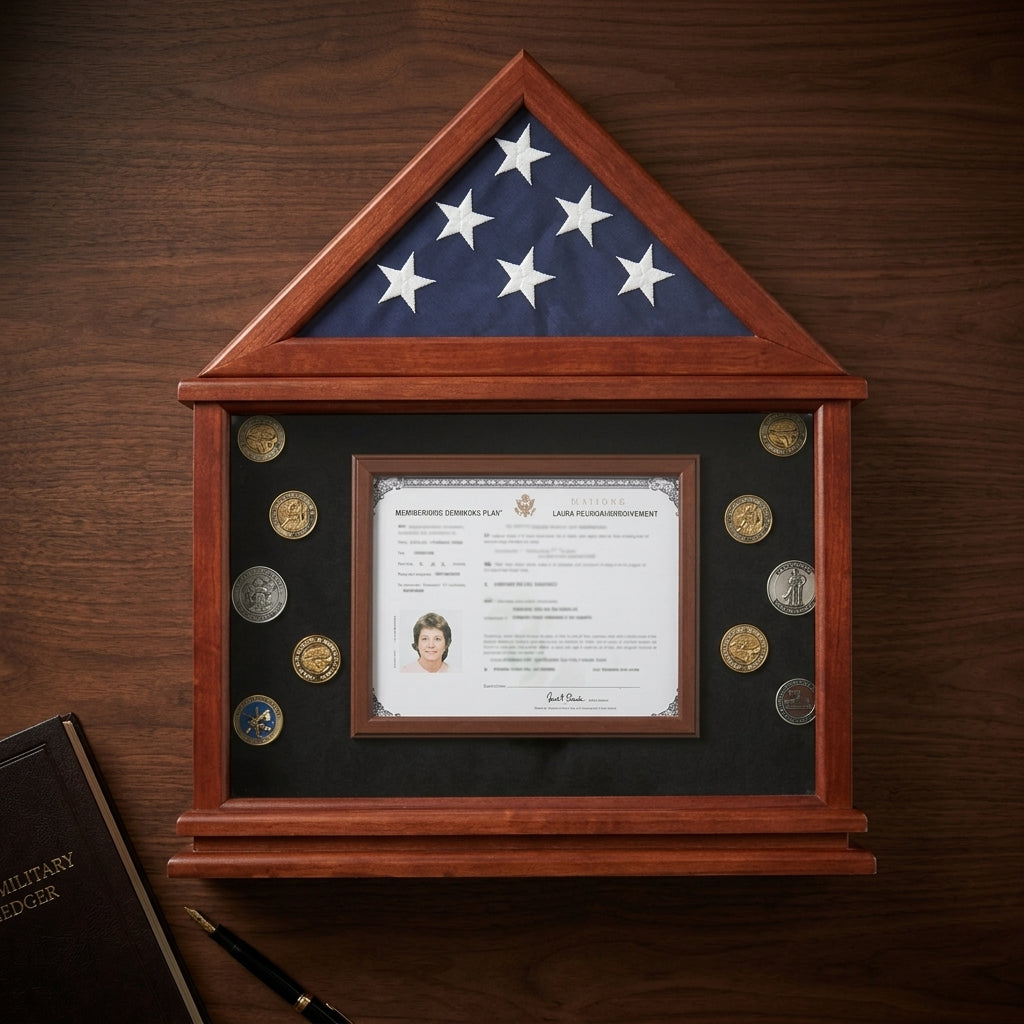Certificate Holder - 5x9 flag