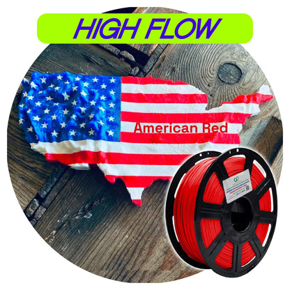 American Red: Recycled PET-G