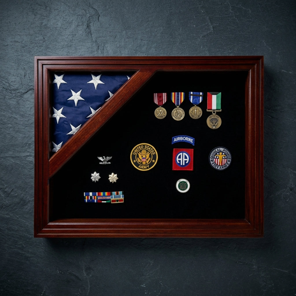 Colonial Classic Shadow Box & Flag Case