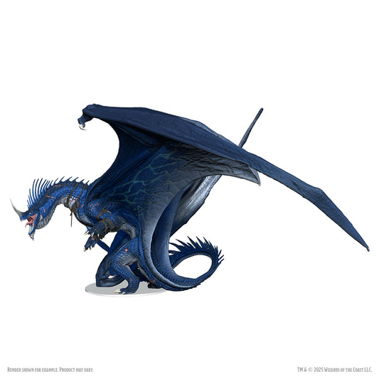 D&D: Icons of the Realms - Anthradusk, Ancient Blue Dragon